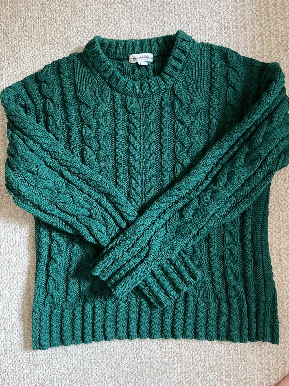 J.Crew Cable Pullover